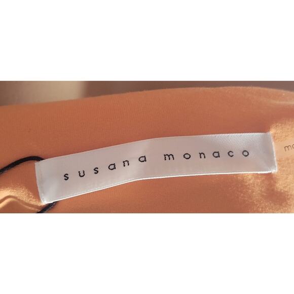 Susana Monaco x Revolve High Neck Low Back 40" in Tango Size XL NWT - Picture 3 of 12